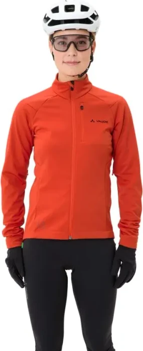Vaude Posta II Softshell Fahrradjacke glowing red (Damen)