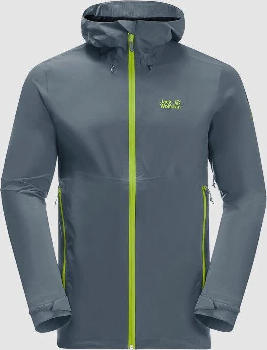 Jack Wolfskin Highest Peak 2.5L Funktionsjacke storm grey (Herren)
