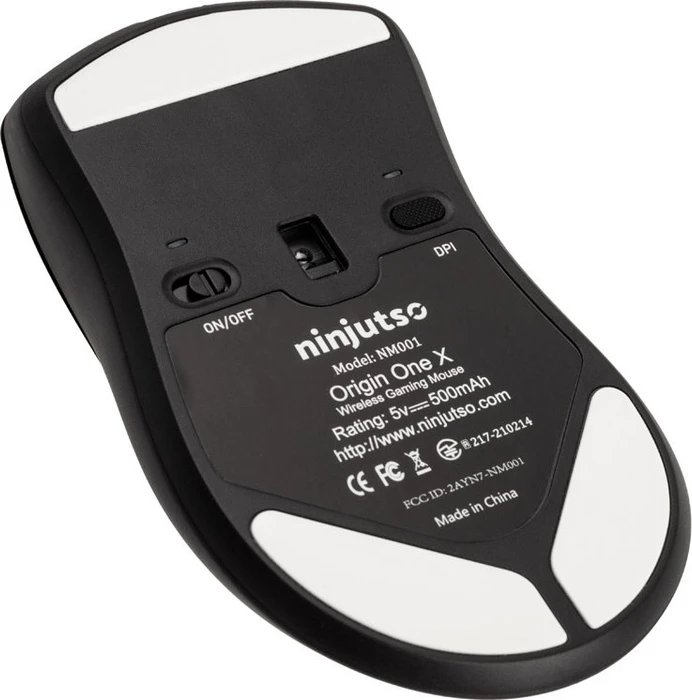 Ninjutso Origin One X Wireless Gaming Maus, schwarz, USB