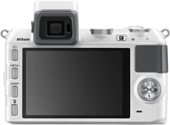 Nikon 1 V2 weiß mit Objektiv 1 NIKKOR 10-30mm 3.5-5.6 VR