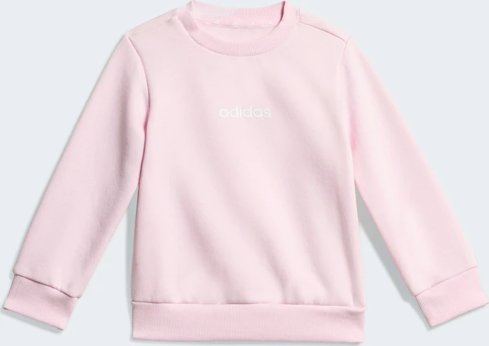 adidas Essentials Climacool Kids Trainingsanzug clear pink/white (Junior)
