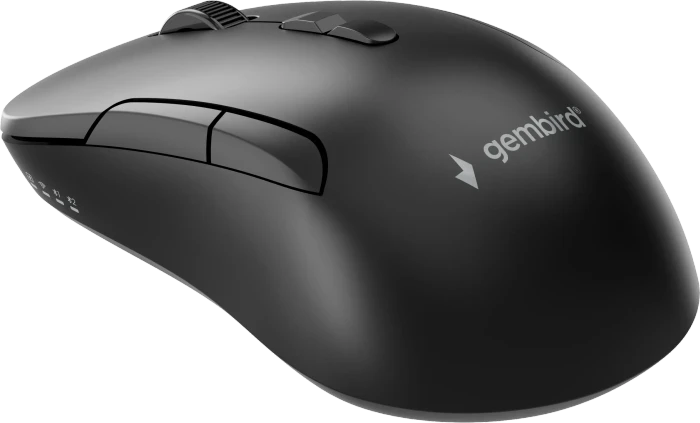 Gembird Wireless Bluetooth Mouse schwarz, USB/Bluetooth