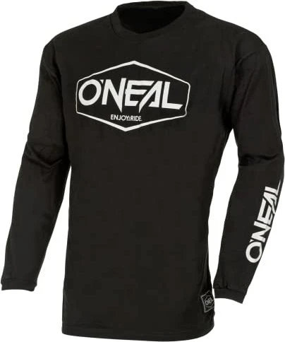 O'Neal Element Hexx Trikot langarm schwarz/weiß (Herren)