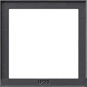 Gira TX_44 Adapterrahmen mit quadratischem Ausschnitt, anthrazit