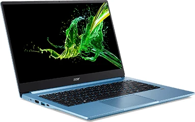 Acer Swift 3 SF314-57-583J, Glacier Blue, Core i5-1035G1, 8GB RAM, 512GB SSD, DE