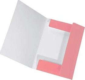 Falken PastellColor Dreiflügelmappe, A4, flamingo pink