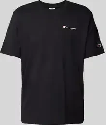 Champion Small Logo T-Shirt kurzarm schwarz (Herren)