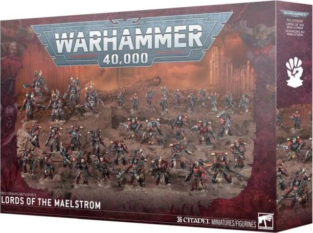 Games Workshop Warhammer 40.000 - Chaos Space Marines - Battleforce: Red Corsairs - Lords of the Maelstrom (99120102110)