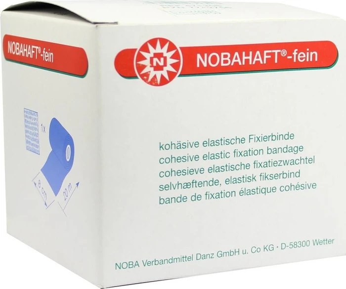 Nobamed Nobahaft Fixierbinde, 8cm x 20m, 1 Stück (471208)