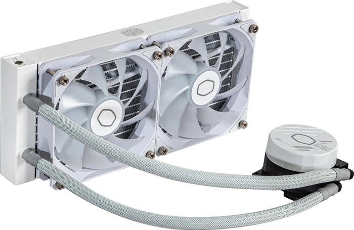 Cooler Master MasterLiquid 240L Core ARGB White, weiß