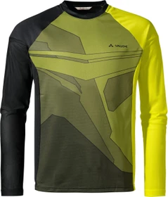 Vaude Moab VI Trikot langarm bright green/black (Herren)