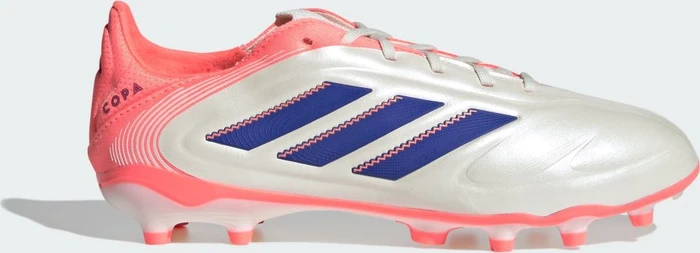 adidas Copa Pure 3 Club FG/AG off white/lucid blue/signal coral (Junior)