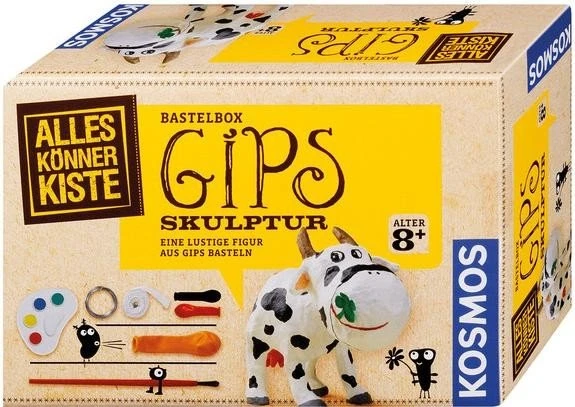 Kosmos Gips-Skulptur