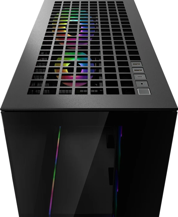 ARCTIC Xtender Black, Glasfenster