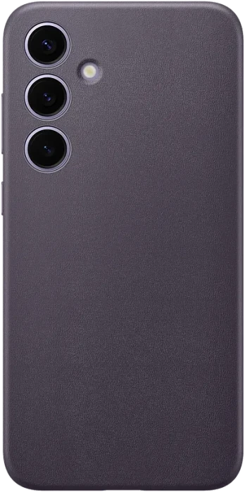 Samsung Hochuen Vegan Leather Case für Galaxy S24+ dark violet