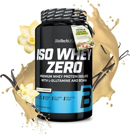 BioTech USA Iso Whey Zero Vanille 908g