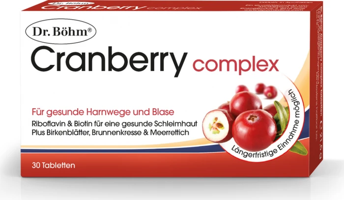 Dr. Böhm Cranberry complex Tabletten, 30 Stück