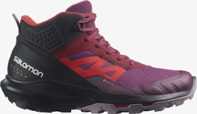 Salomon OUTpulse Mid GTX grape wine/vanilla ice/poppy red (Damen)