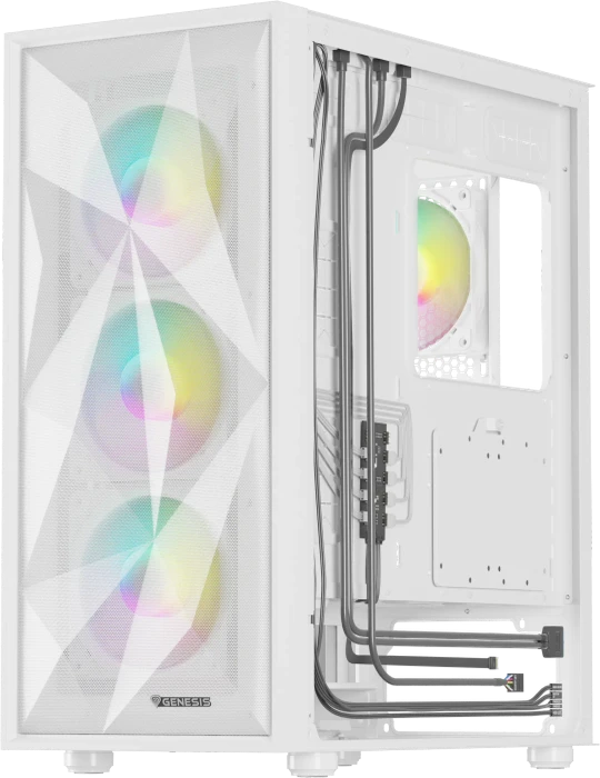 Genesis Diaxid 605 ARGB, weiß, Glasfenster