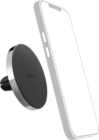 Hama Auto-Handyhalterung Lock für Lüftung schwarz/silber
