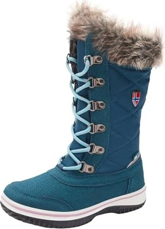 Trollkids Girls Holmenkollen teal/aqua (Junior)