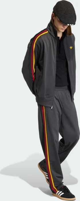 adidas Firebird Trainingshose lang utility black/collegiate gold/team power red 2 (Herren)