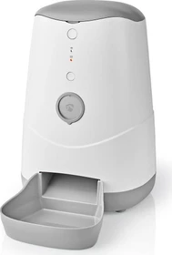 Nedis SmartLife Futterspender für Haustiere, weiß/grau