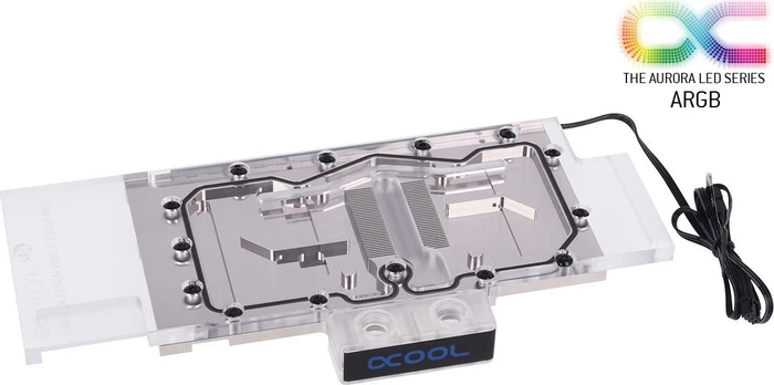 Alphacool Eisblock GPX-N Acryl Light NVIDIA RTX 2080 M02 mit Backplate