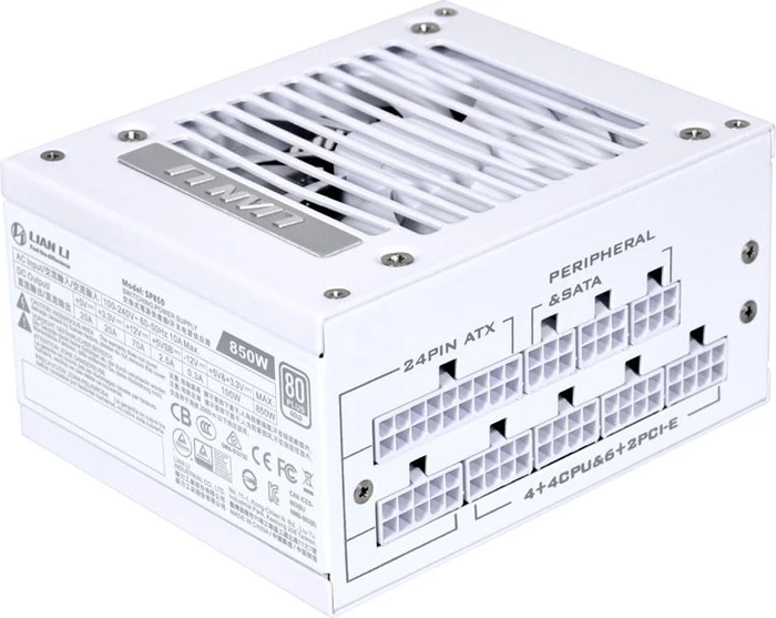 Lian Li SP850 weiß 850W, SFX