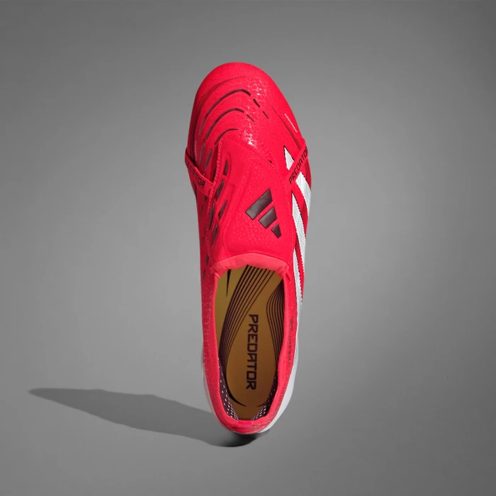 adidas Predator Elite Fold-Over Tongue FG lucid red/core white/core black
