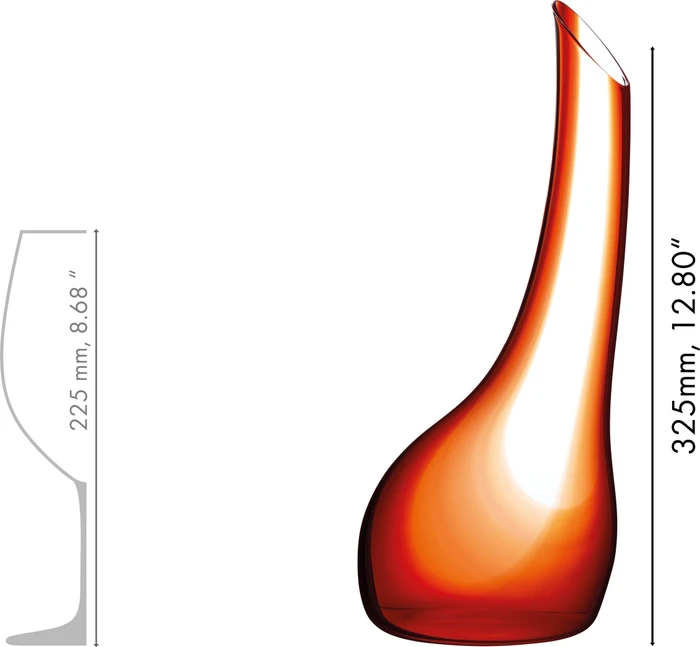 Riedel Cornetto Confetti Dekanter rot