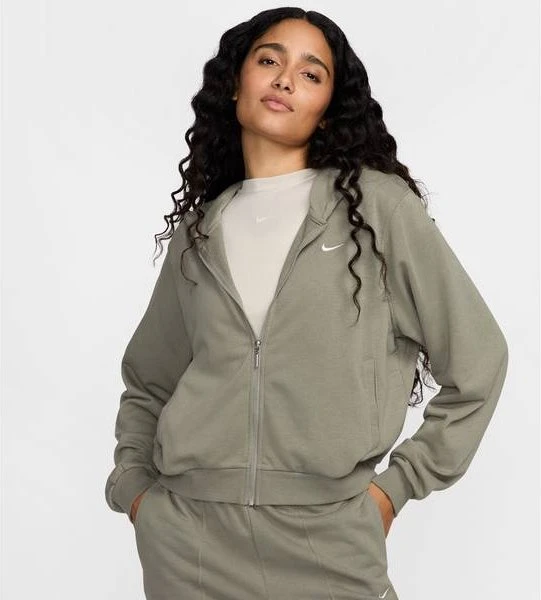 Nike Sportswear Chill Terry Hoodie light army/sail (Damen)