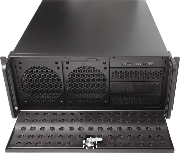 Unykach UK 4129, schwarz, 4HE, ATX