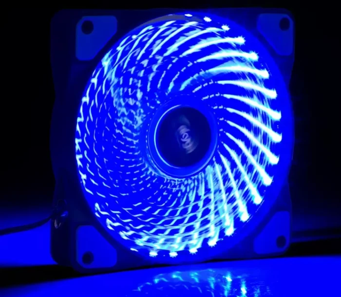 Akyga LED-Lüfter blau, 120mm