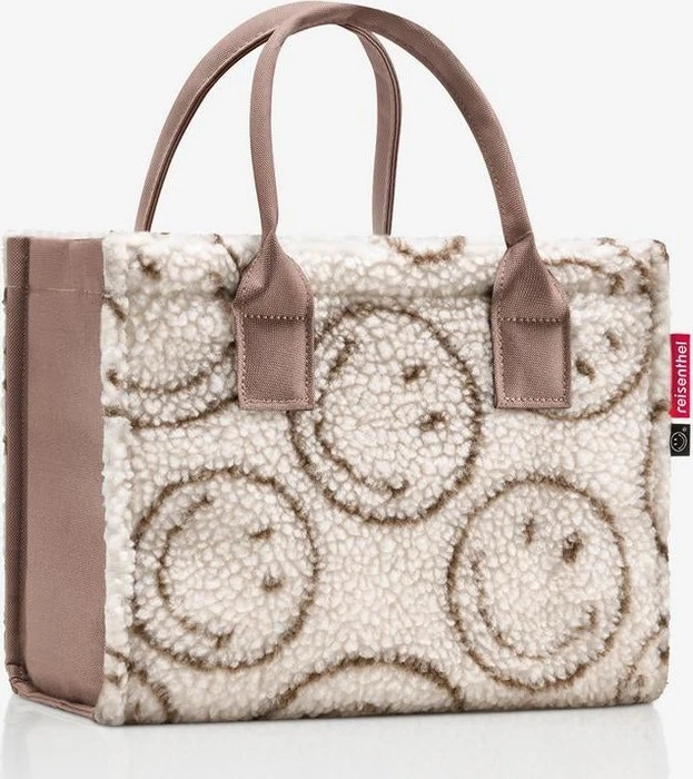 Reisenthel daily XS Shopper smiley teddy chocolate