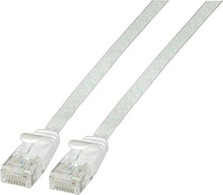 EFB Elektronik PVC kompakt Flach-Patchkabel, Cat6a, U/UTP, RJ-45/RJ-45