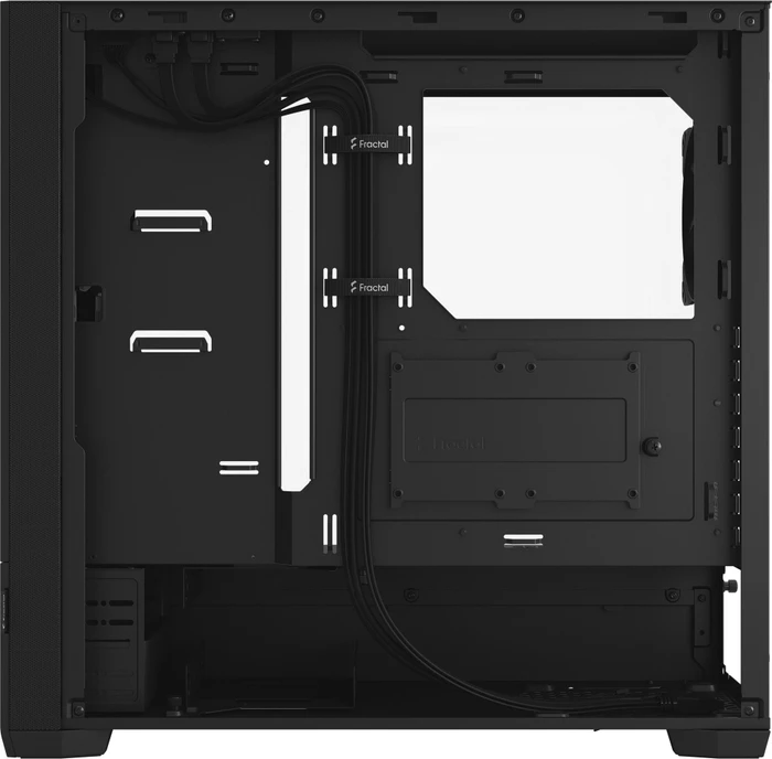 Fractal Design Pop Silent Black TG Clear Tint, Glasfenster, schallgedämmt