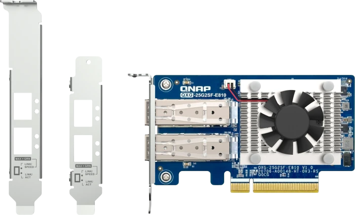 QNAP LAN-Adapter, 2x SFP28, PCIe 4.0 x8