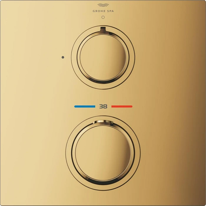 Grohe Allure Unterputz-Thermostat mit 1 Absperrventil cool sunrise