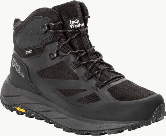 Jack Wolfskin Terraventure Texapore Mid schwarz (Herren)