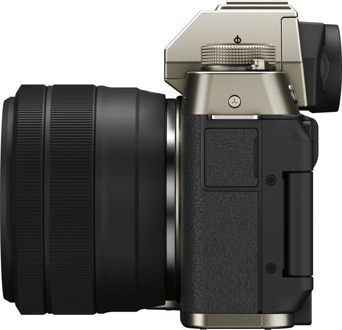 Fujifilm X-T200 gold mit Objektiv Fujinon XC 15-45mm 3.5-5.6 OIS PZ