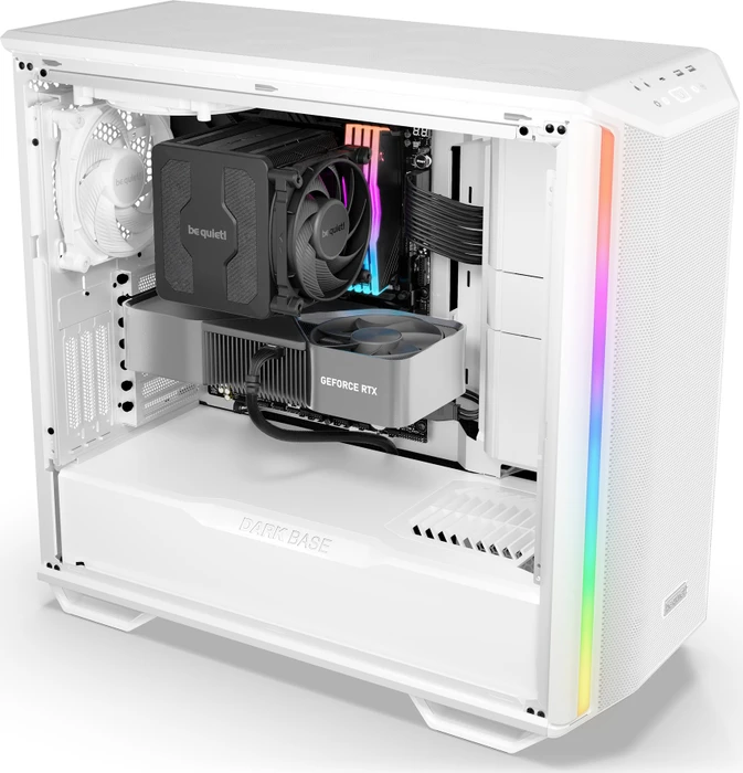 be quiet! Dark Base 701 White, Glasfenster