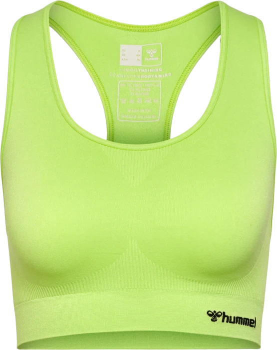 hummel Seamless Sports Top Funktionsshirt ärmellos sharp green (Damen)