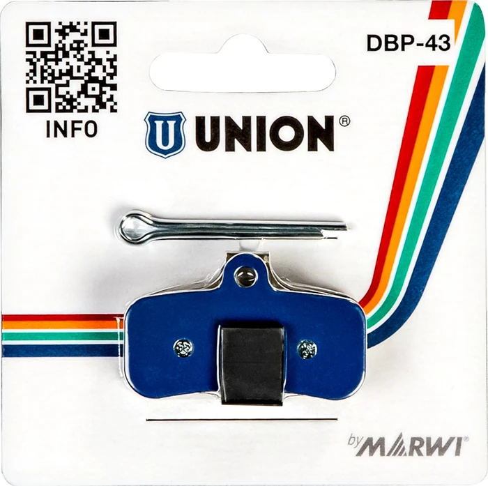 Union DBP-43 Bremsbeläge organisch