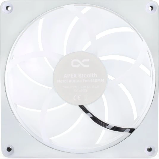 Alphacool Apex Stealth Metall Aurora Chrome 2000rpm, 140mm