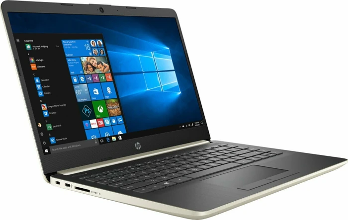HP Laptop 14-dk0907ng, Pale Gold/Ash Silver, Athlon 300U, 8GB RAM, 256GB SSD, DE