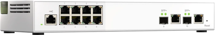 QNAP QSW-M2100 Desktop 2.5G Smart Switch, 8x RJ-45, 2x RJ-45/SFP+