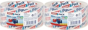 tesa tesapack kristall-klar, Klebeband, 50mm/66m, 1 Stück