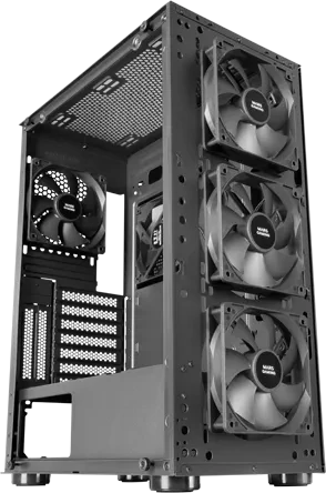 Mars Gaming MC-PRO2, Glasfenster