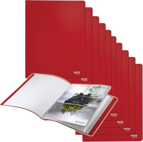 Leitz Recycle Sichtbuch mit 20 Klarsichthüllen